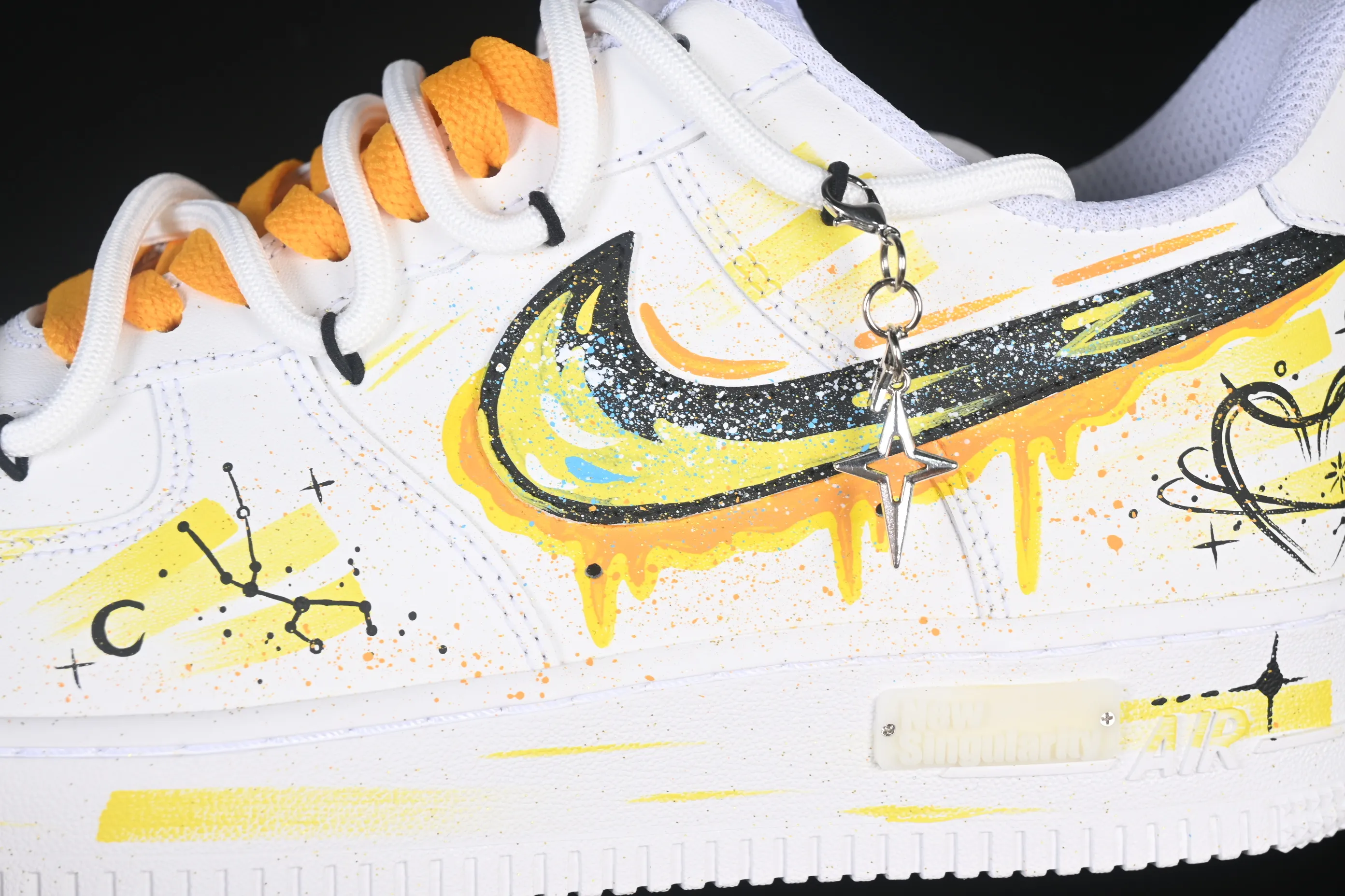 All Categories Nk Air Force 1 Air Force Series Nk Air Force 1 Low Air Force Low Nike Air Force 1'07 Low "Taurus" Hand-painted Graffiti Twelve Constellation Series Taurus Air Force 1 Low-top Casual Shoes Constellation 420-520